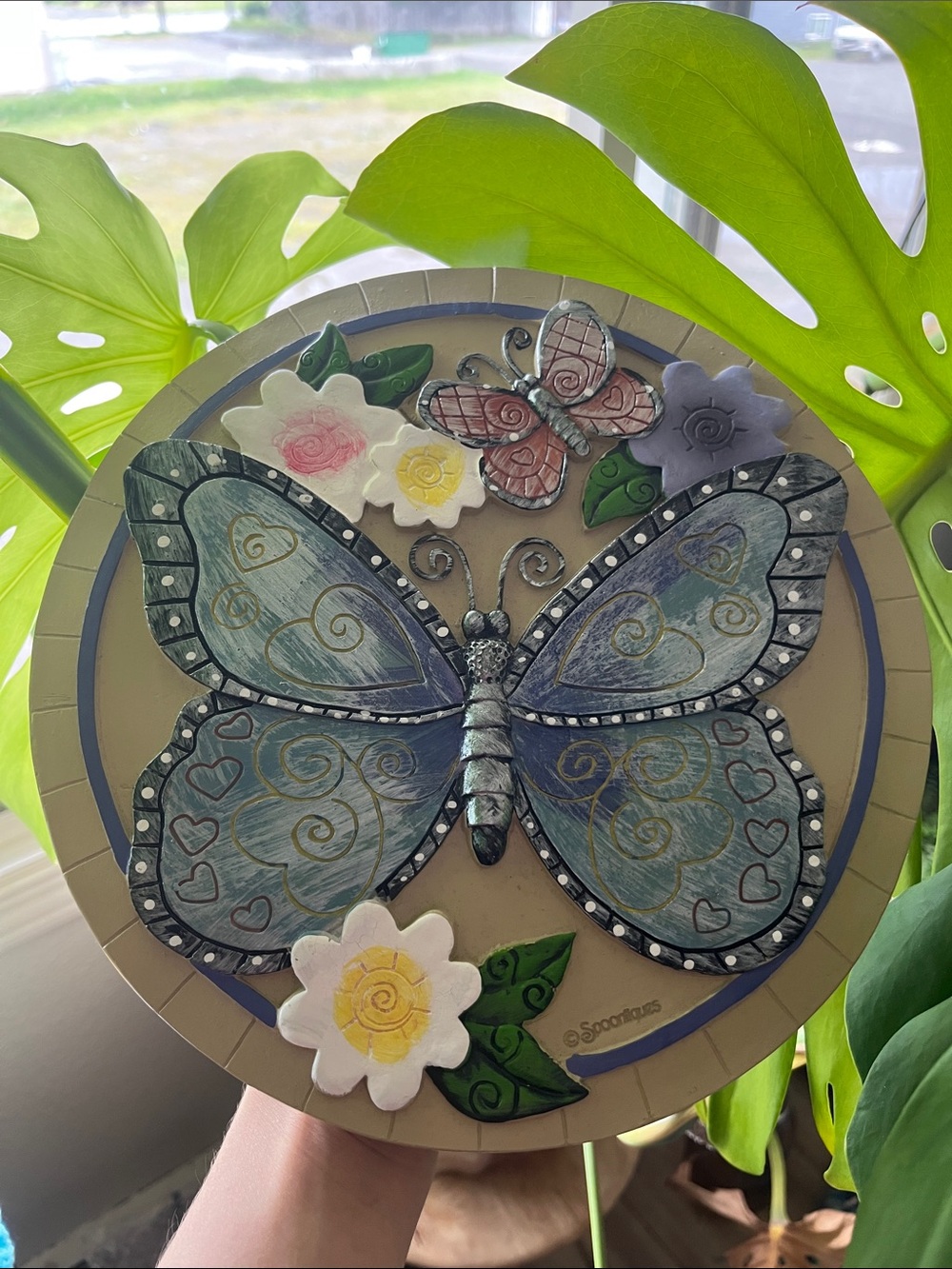 3D Blue Decorative Butterfly Wall Art